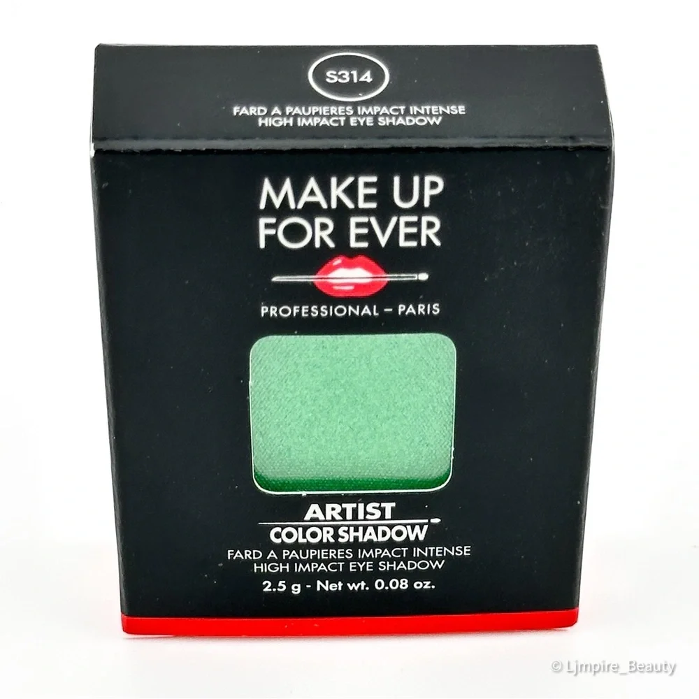 🆕 MAKE UP FOR EVER Artist Color Shadow Refill/Recharge in Shade: S314 NIB Satin